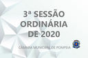 3ª Sessão Ordinária de 2020.